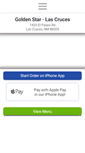 Mobile Screenshot of goldenstarlascruces.com